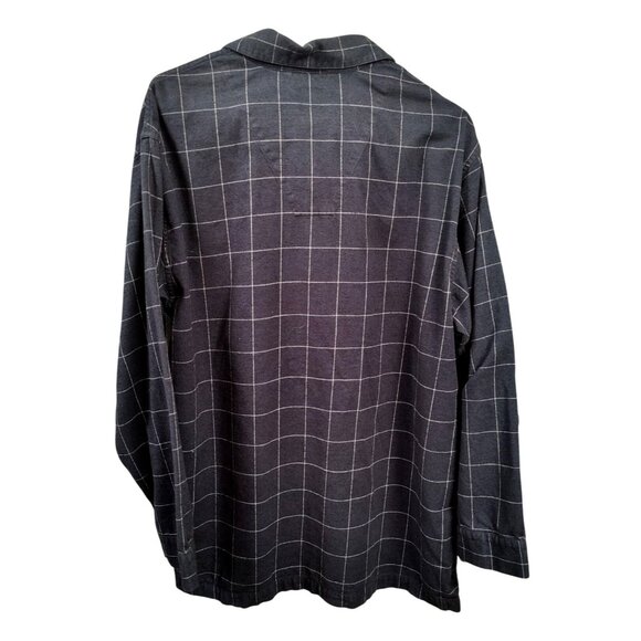 Brooks Brothers Men's Navy Pajama Button Up Size L - Picture 3 of 4